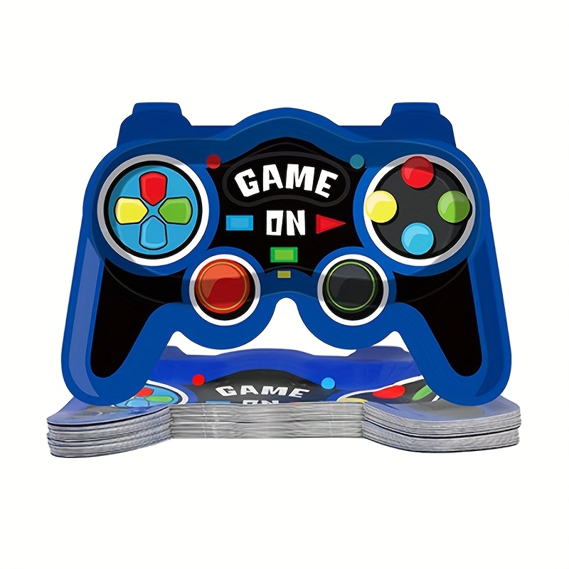 TEMU 20 τεμάχια Κάρτες Προσκλητηρίων για Πάρτι Γενεθλίων με Θέμα τα Video Games, Ιδανικές για Πάρτι με Θέμα τα Video Games, Κατάλληλες για Αγόρια και