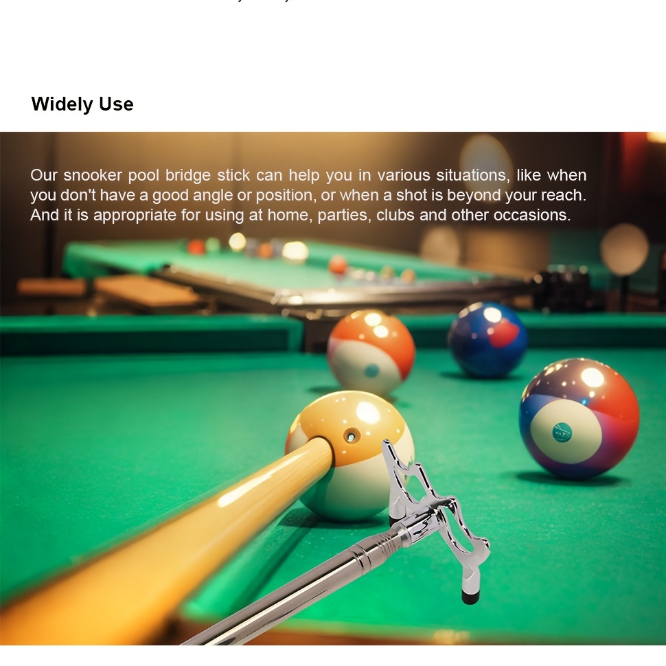 Adjustable Pool Cue Stands for Nine-ball Snooker