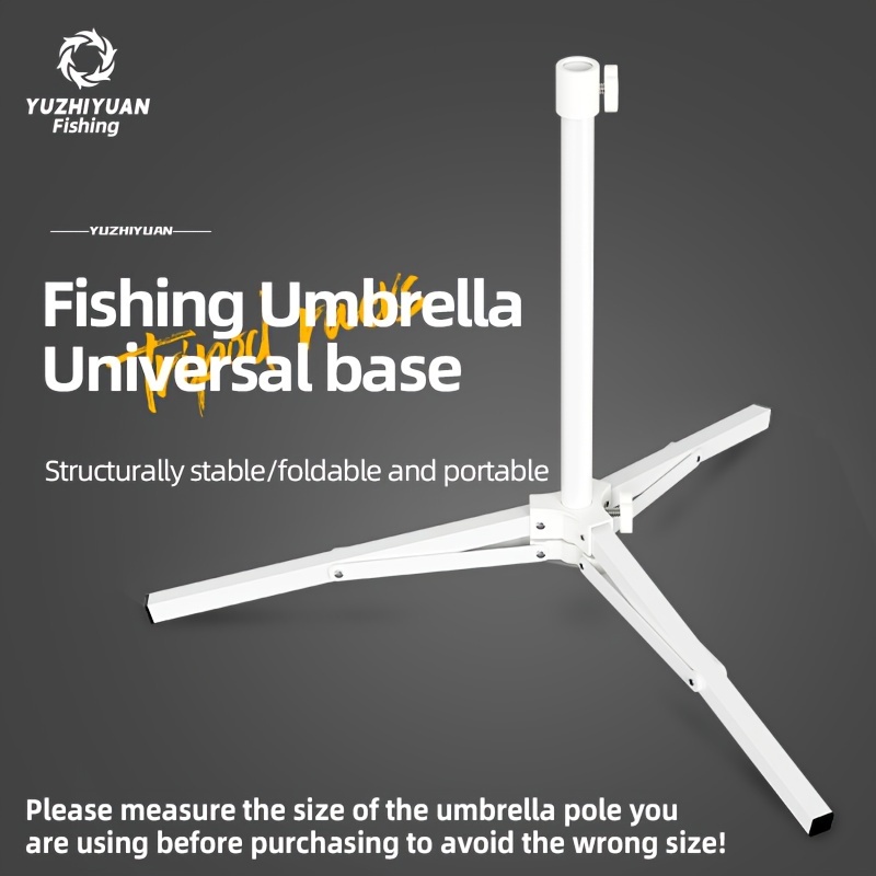 

1pc Fishing Umbrella Tripod Holder, Portable Fishing Umbrella Stand, Outdoor Fishing Tool