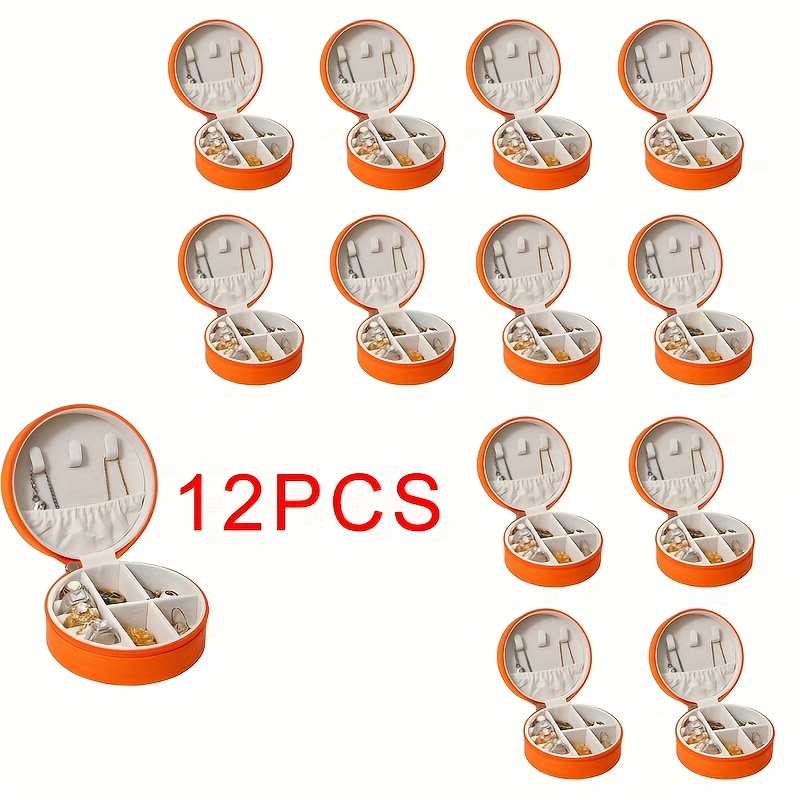 6pcs 12pcs 18pcs jewelry storage box set suitable for necklaces rings bracelets ideal for travel and daily use jewelry boxes Product details 9
