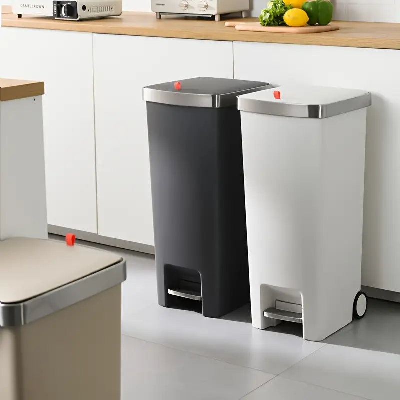 Tork 226100 Cestino Spazzatura Salvaspazio, In Plastica, Capacita 20 L - Foto 3