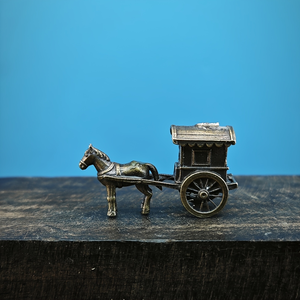 TEMU Miniatura di Cinese in Ottone - Montabile , Adatta per Acquario, Terrario, Decorazione da Tavolo, di Bonsai, Roccia e Paesaggio per Acquario,