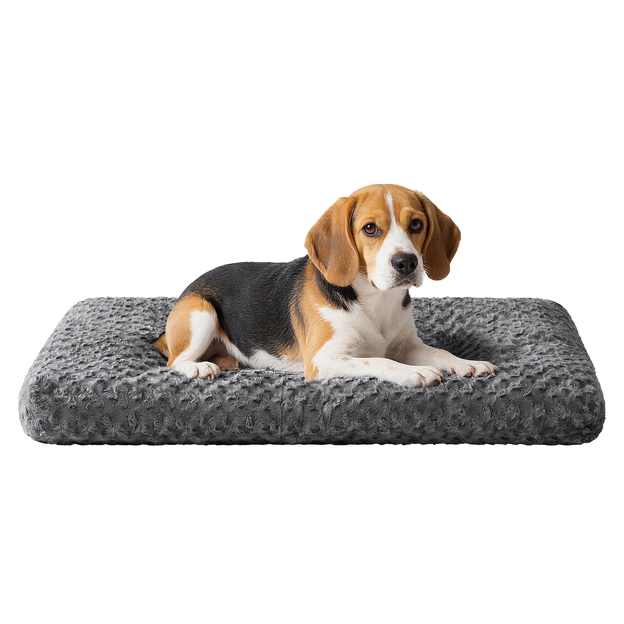 Image of Dog Bed, Size L, For Medium Dogs, Pet Bed, Plush Fabric, 95 X 60cm, Soft Padding, Washable, Non-slip