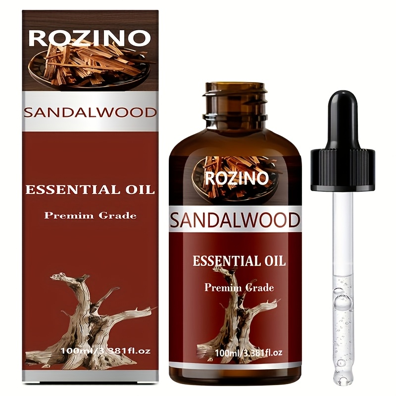Image of Sandalwood Essential Oil, Skin, Hair Care, Powerful Moisturizing, Firming And , , Soft Hair, Moisturizing, For Massage, Skin Care, Scraping, Shower, Face, Body, Nails, Hair, Eyelash Care