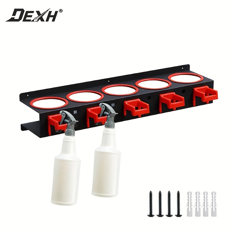 Car Spray Bottle Rack, Tools Display Bracket, Watering Can Holder Storage Rack, With , Including 2pcs Spray Bottle
