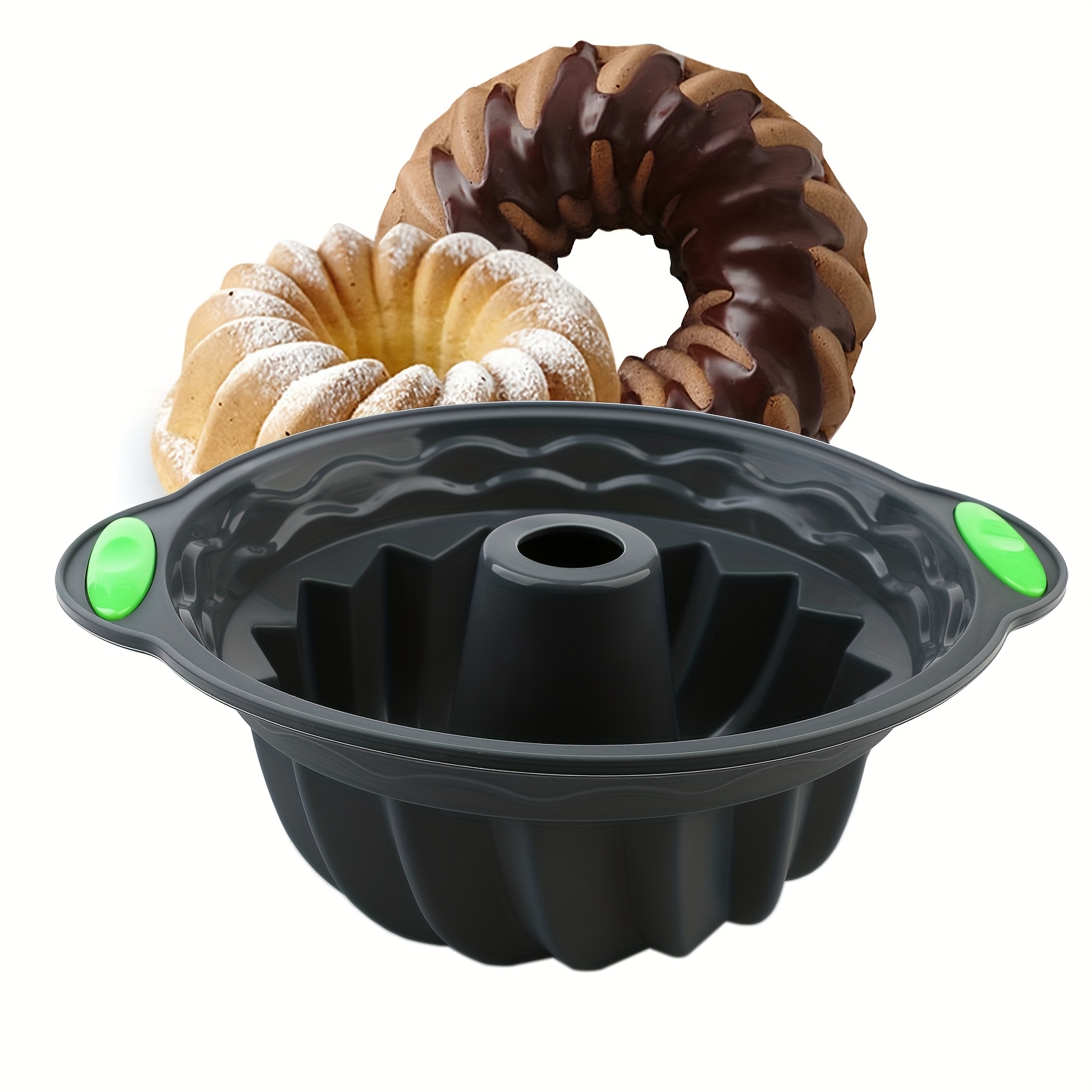 cm Silicone Baking Pan Oven-Safe Round Cake Mold for Valentine's  Day, Christmas, Halloween, Easter, Thanksgiving Cakes Pudding Jelly 