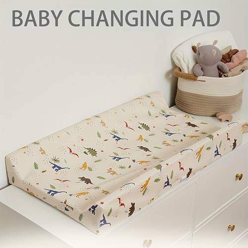 baby diaper changing mat for infants featuring a cute cartoon design easy to clean suitable for diaper tables and dressing tables a perfect gift for boys and girls