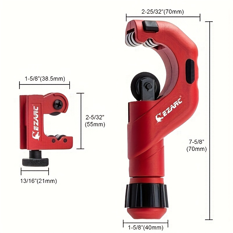 Ezarc Pipe Cutter Set With Tubing Cutter For 3/16