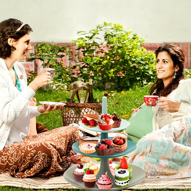 pc creative detachable snack fruit pastry tray tier cake Temu