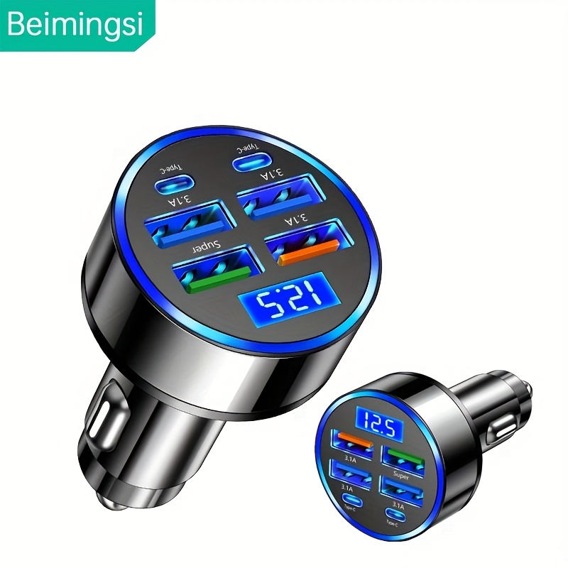 1 with 6 ultra-fast mobile phone charger