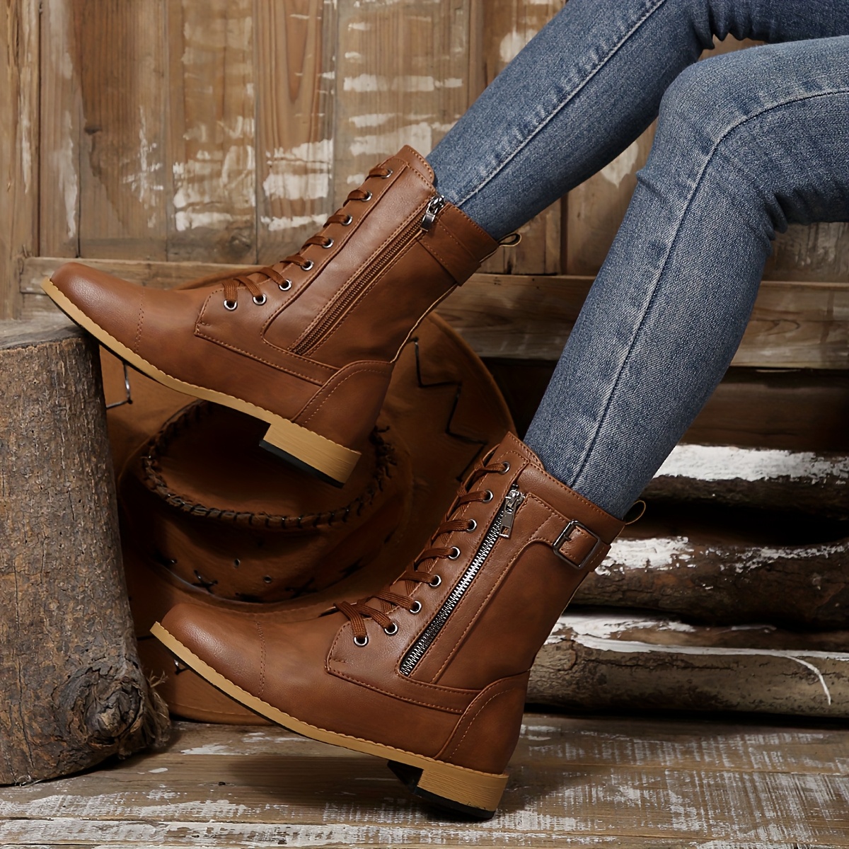 women's winter boots slip resistant tpu sole synthetic Temu Oman