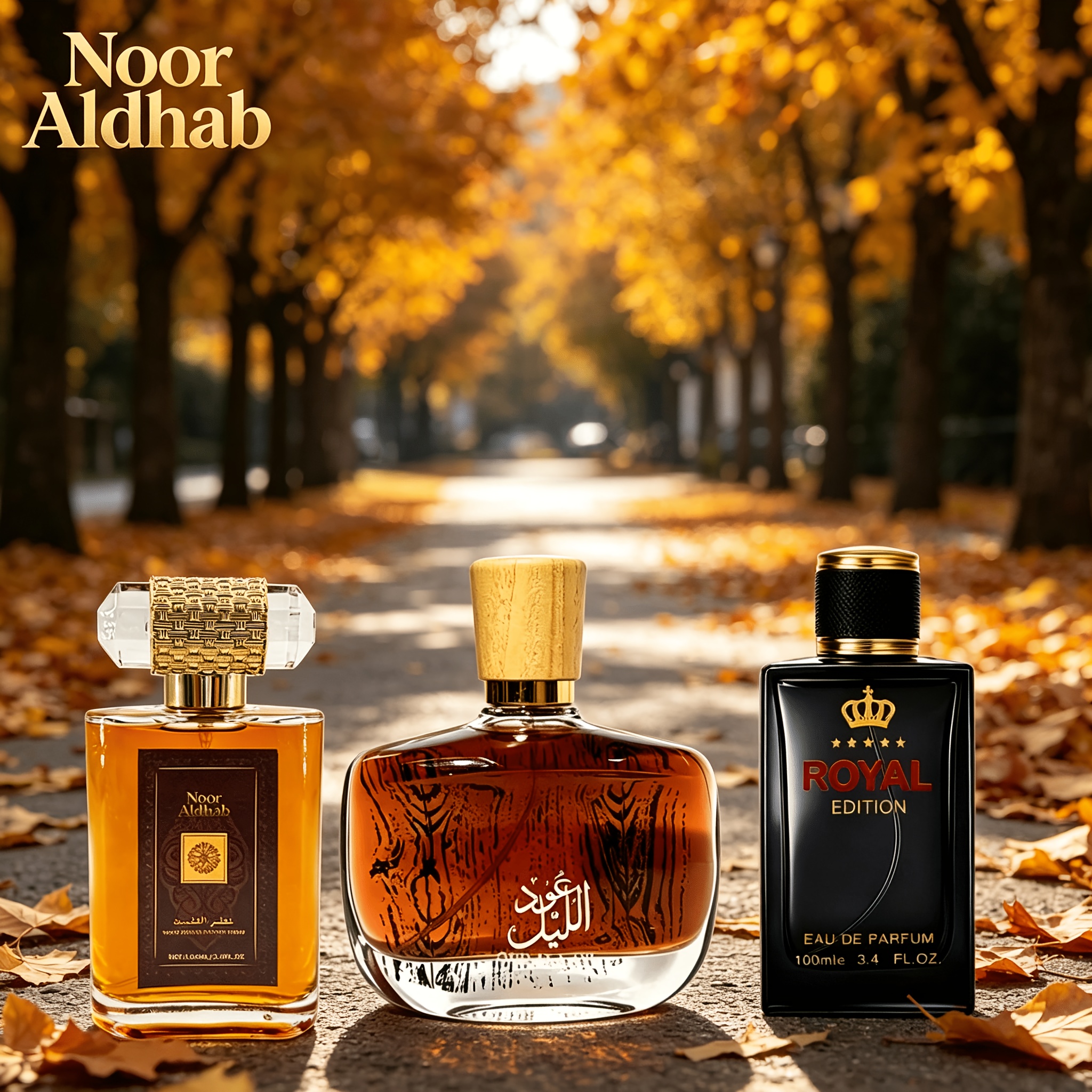 Image of [3pcs Set: + Sandalwood + Collection] Deep Wood Scent ( Amber) And ( Leather) And (citrus ) | Dark Wood | Presence (romantic Gift For Boyfriend | Business/daily/ Gift)