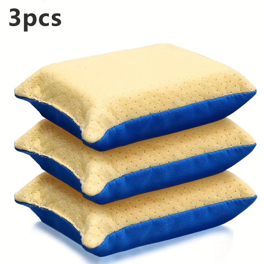 TEMU 2/3/4packs Window Sponge Absorbent Window Cleaner