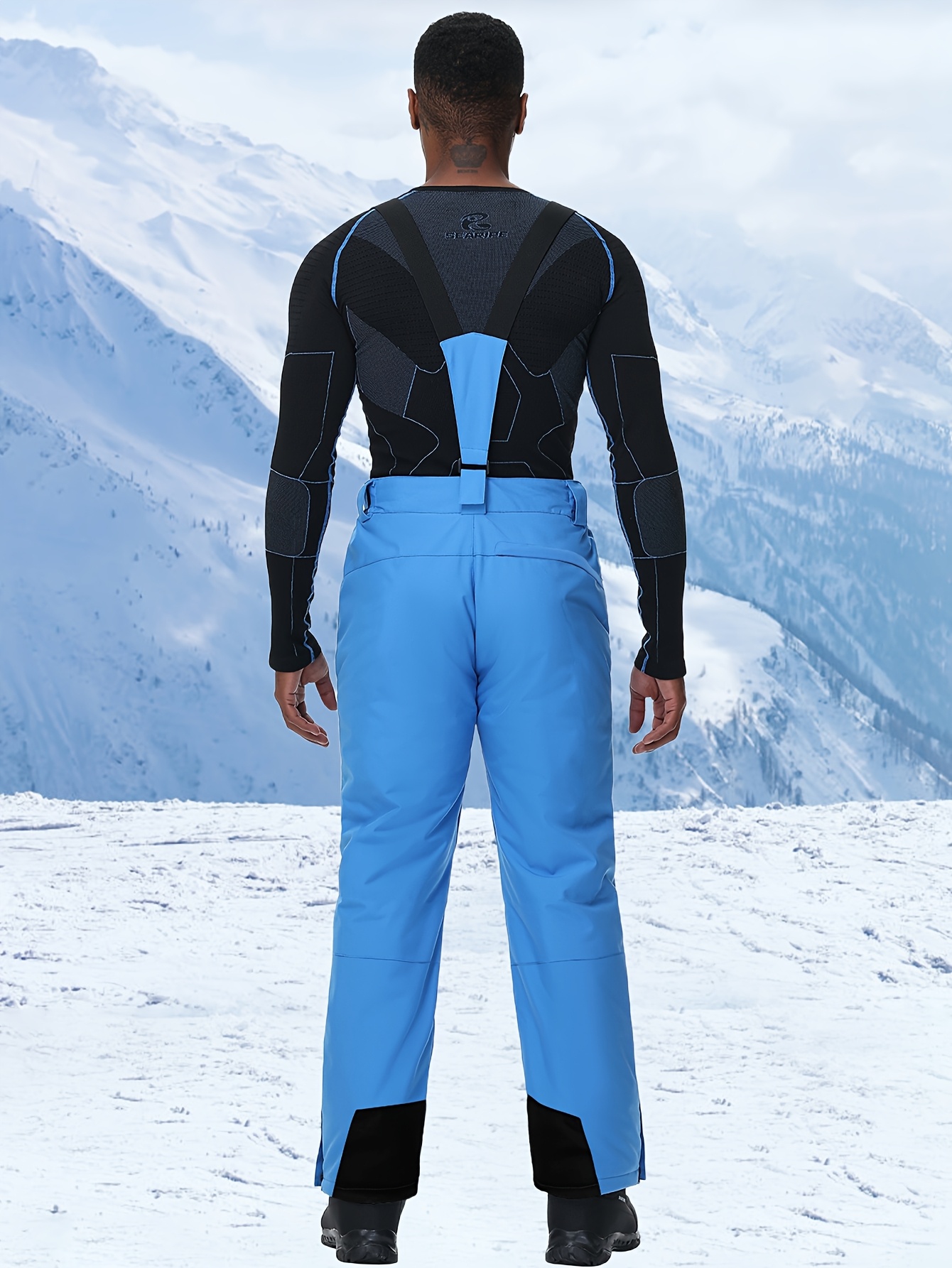 Nieve Pantalones Senderismo Invierno Hombre Pantalones Esquí