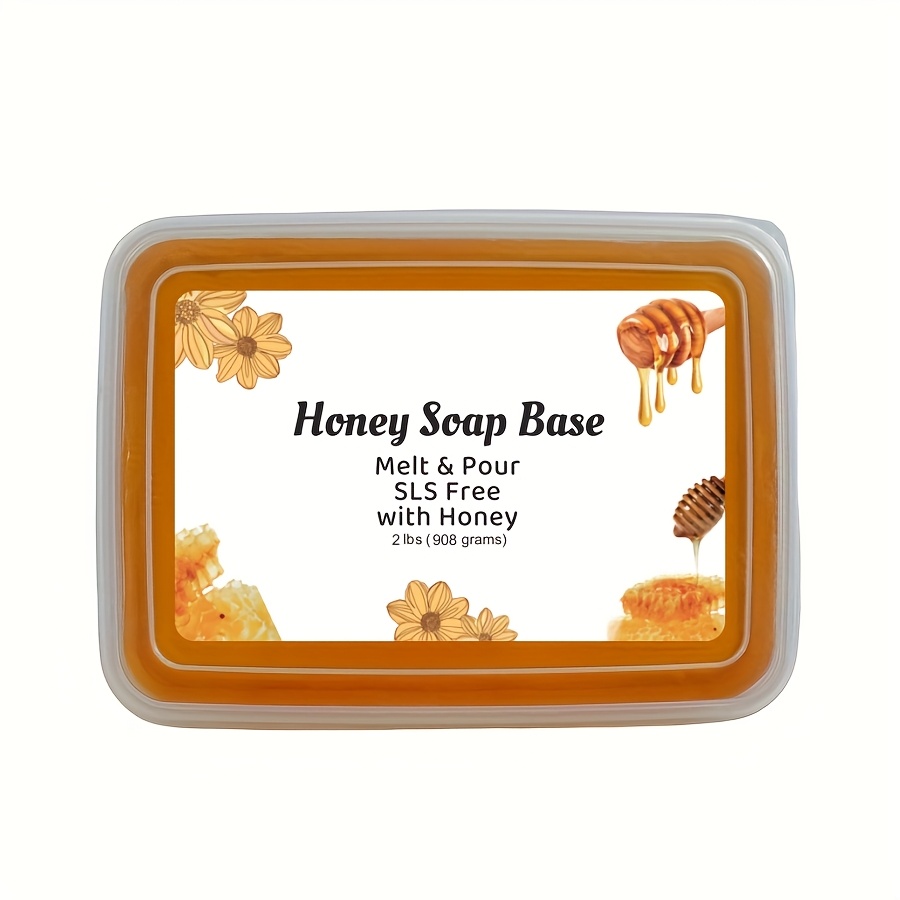 Image of 0.55lb/1lb/2lbs Natural Base Suitable For Types - No Sls/ Melt & Pour Base With Glycerin & Olive Oil, No Animal Formula For Skin, For & Commercial Soap Making For, Facial Cleansing