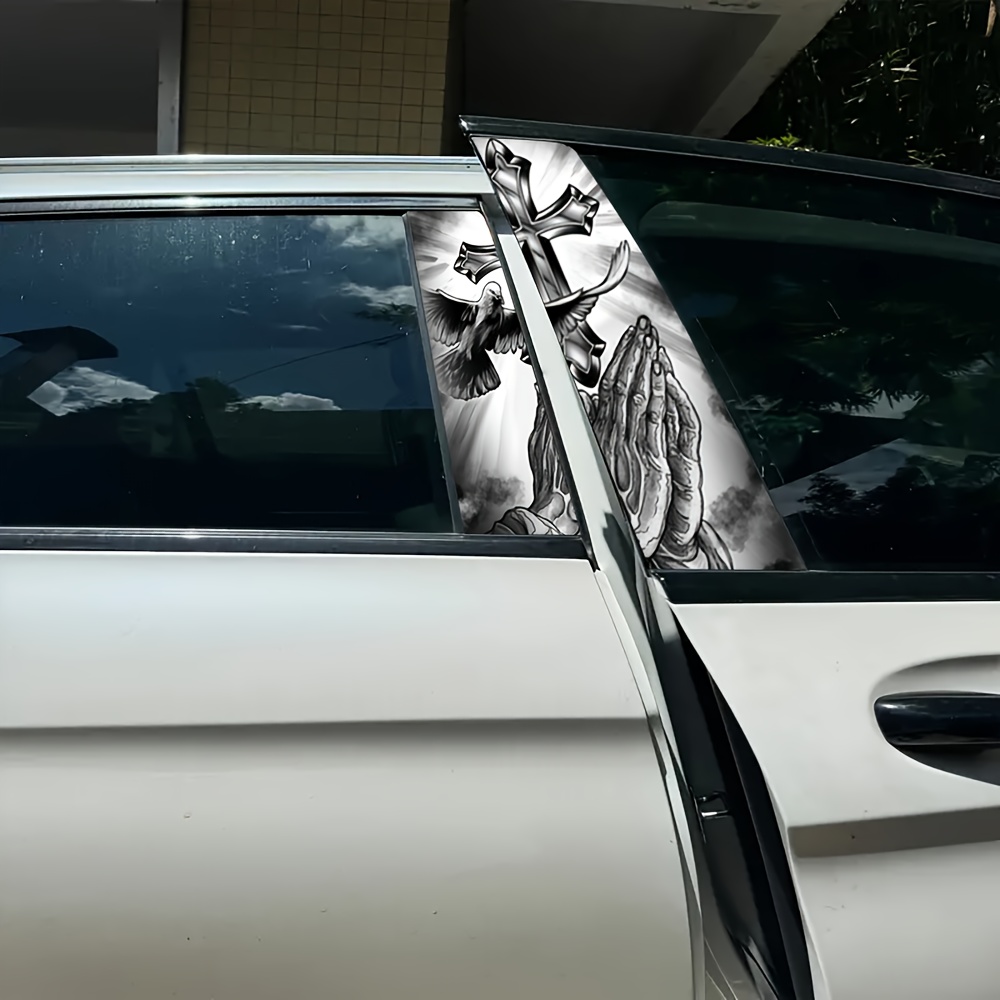 "Pray" Script Vinyl Decal - 5 Inch Waterproof Sticker For Cars, Laptops & Windows