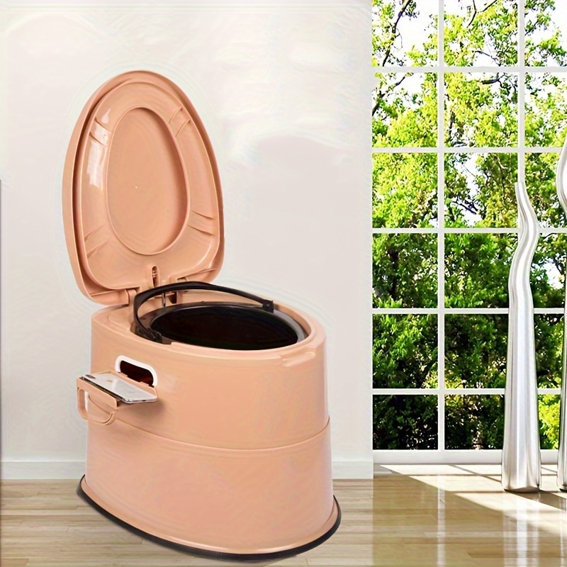 versatile portable toilet with detachable bucket paper holder ideal for camping boating rvs hiking emergency use rv toilets 0