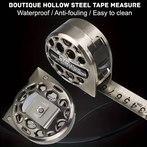 a measuring tool for home woodworking this thickened and resistant tape measure measuring 3 5 7 5 meters offers and to ensuring long use in environments its reduces weight but enhances the overall rigidity of providing accurate measurements when you unlock it measure automatically retracts for