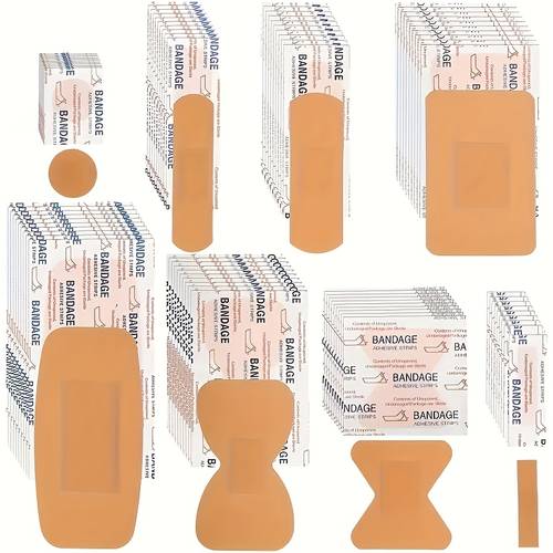 80pcs set of pe soft tape and breathable with cushion in styles used for wound care