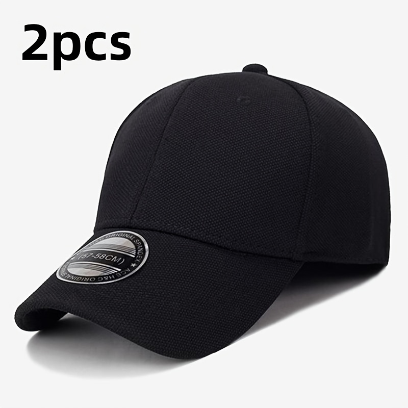 1/2pcs Fitted Full Closed Elasticity Flexible Flex Hiphop Caps Hats Fit Visor Baseball Snapback Blank Solid Era Men Women