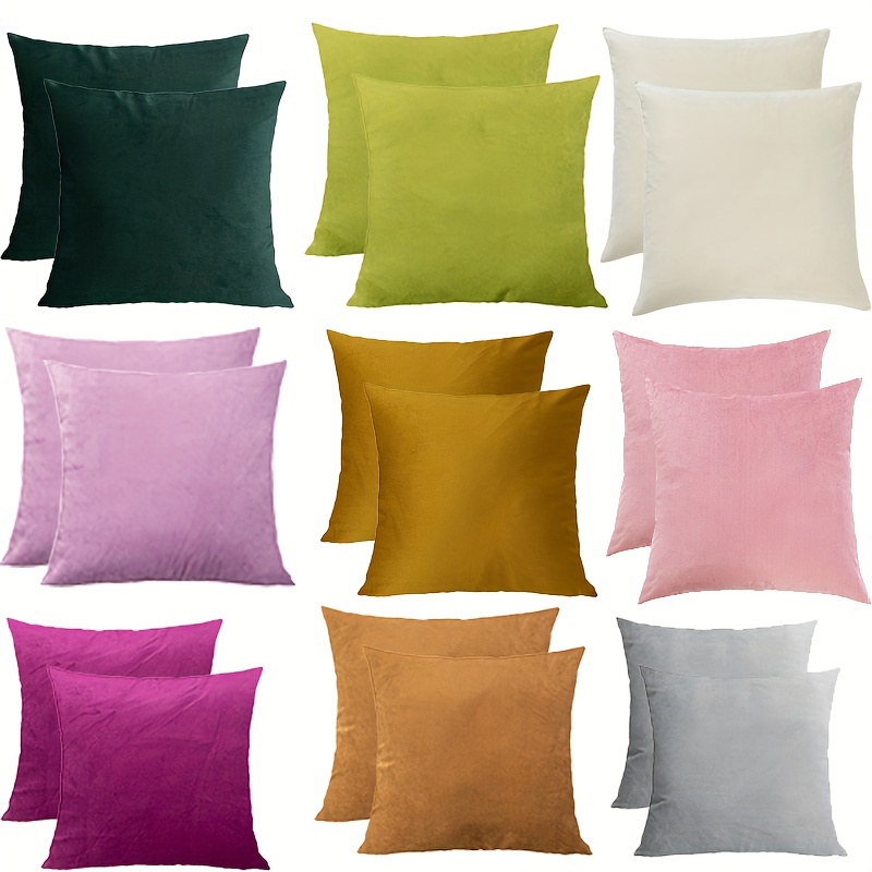

A Set Of 2 Pillowcase, Bedroom Sofa Car Decoration Pillowcase , 9 To From