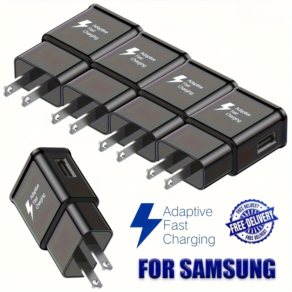 5-Pack Fast Charging USB Wall Power Adapters Compatible with S21 S22 S23 Phones, 10-20W Output