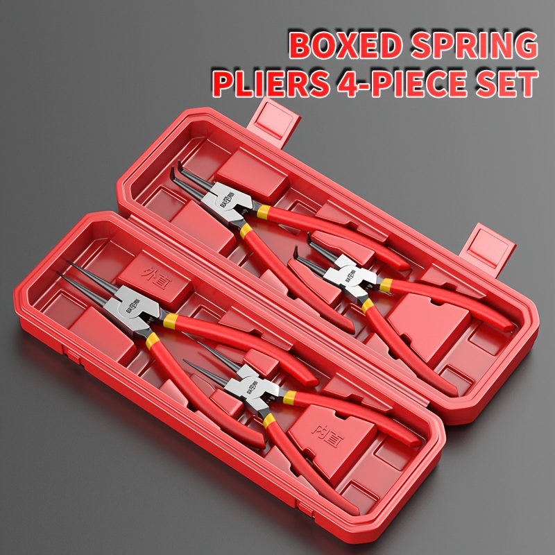 

4pcs/set, Circlip , , Metal Circlip – Tool For Expanding And Rings, Can Remove Sleeves, And Has A - Super Tool Set