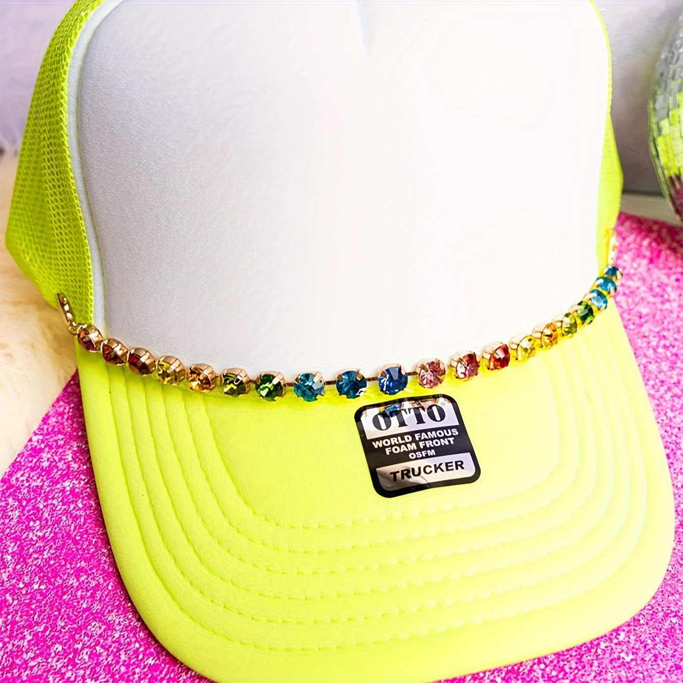 

1pc Ladies' Hat , Personalized Non-textile Weaving,