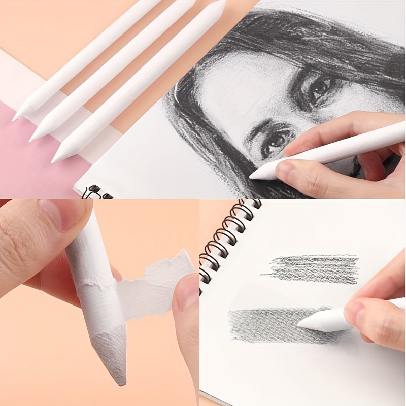 

Sketch Eraser Pen 3-pack, 6-pack, Paper Eraser Pen, Art Sketch Drawing Painting Smudging Pen, Scroll Pen