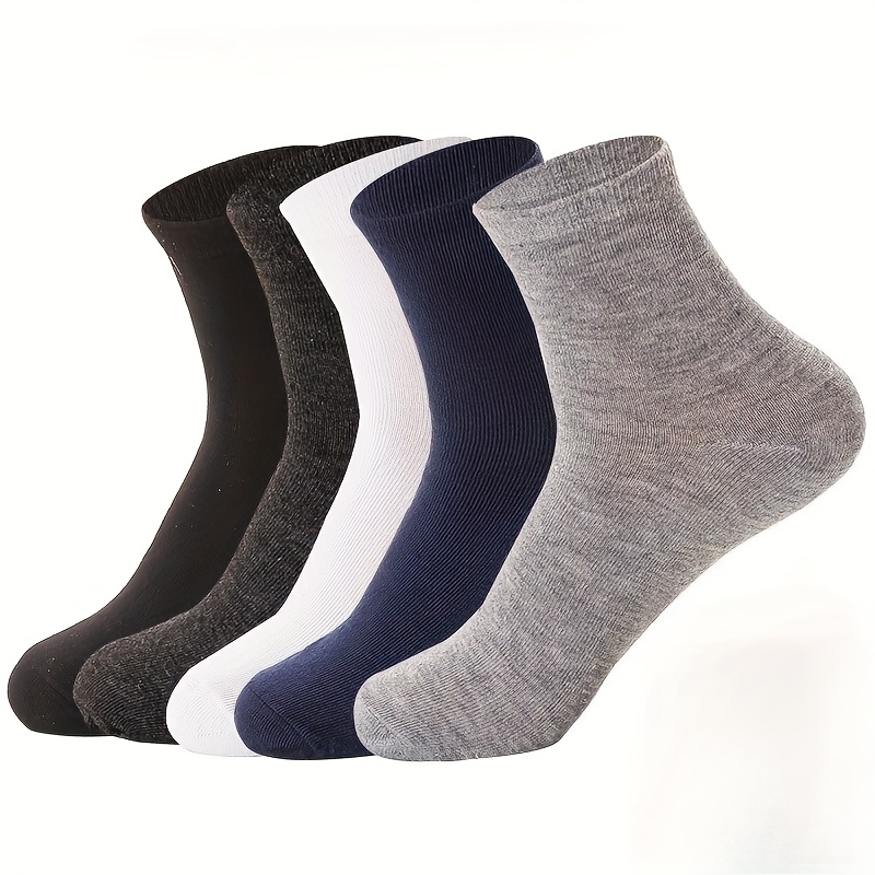 TEMU 10pcs Very Comfortable Socks, Socks For Business Occasions, Breathable Socks, Breathable Outdoor Socks, Diabetic Socks, Socks For Sports, Socks