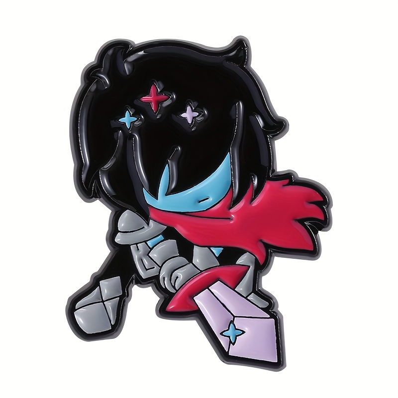 TEMU Flixblany 1-4 piezas Broches de Anime de Dibujos Animados, Adornos de Moda Versátiles