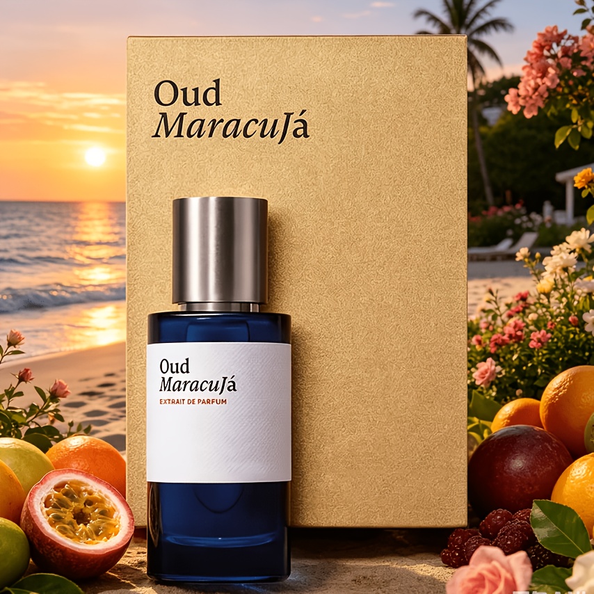 TEMU Oud Maracujaa New Neutral Perfume Spray, 3.4oz100ml, With Of Fruit And Fragrance, A Christmas Valentine's Day New Year Gift