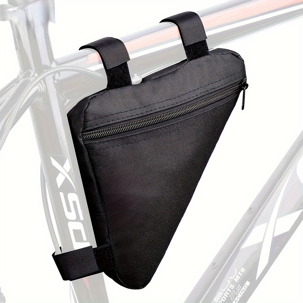 

Bike Triangle Frame Bag, Bike Triangle Bag, Quick Release Bike Frame Front Tube Bag, Storage Saddle Frame Pouch For Bike Bicycle Cycling