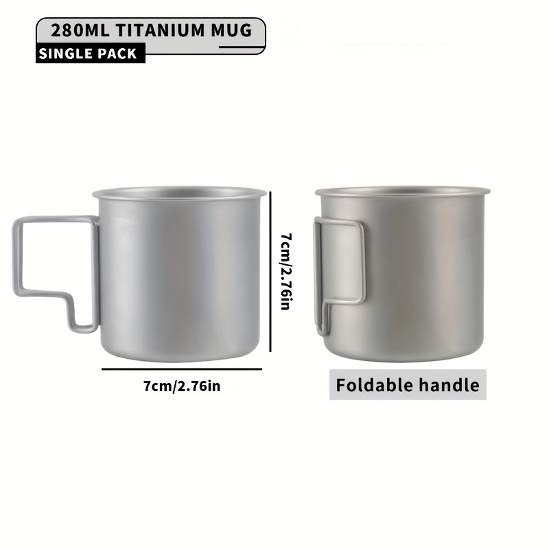 a new titanium coated stainless steel mug suitable drinking - Temu Bahrain