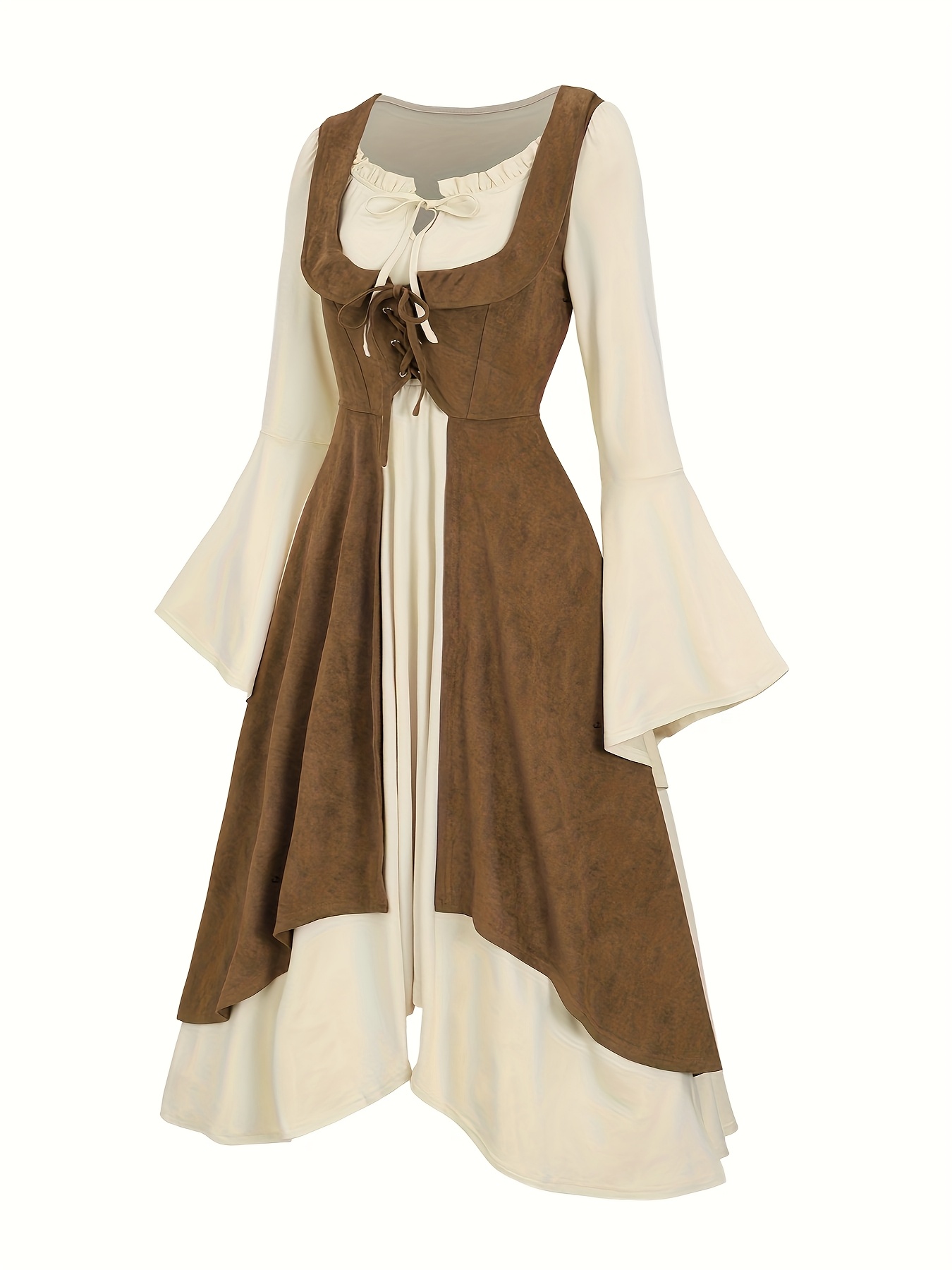 Medieval Costume Renaissance Tops Plus Size Medieval Dress Women
