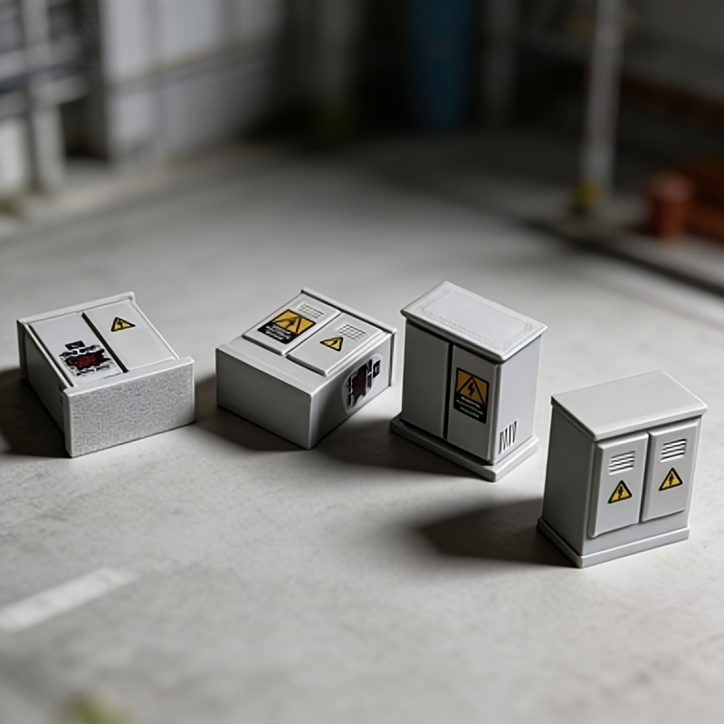 Distribution Box Model 1:64 Scale Plastic Electrical Control Box