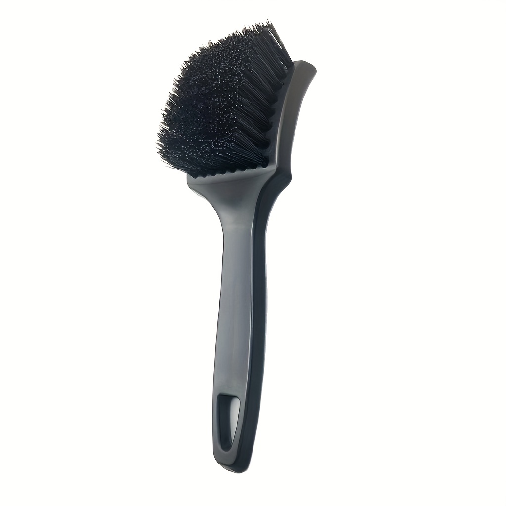 TEMU Car Tire Cleaning Brush, Hard Brush, Strong Cleaning Brush, Long Handle Wheel Cleaning Brush, Car Cleaning Brush, Floor Cleaning Floor Cleaning