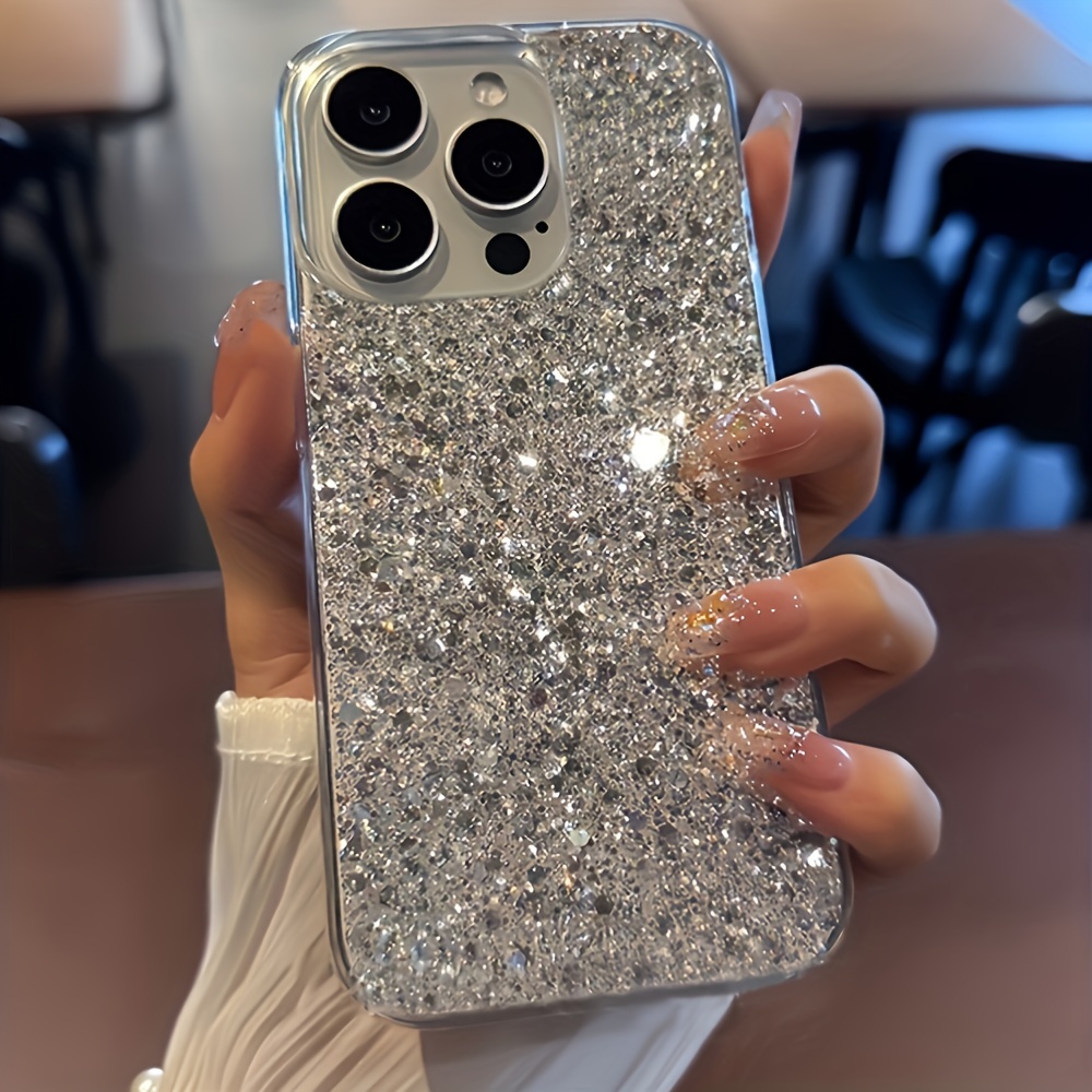 

Luxury Glitter Silicone Phone Case For Iphone 15 13 14 12 11 Pro Max 14 15 Plus 12 13 Mini Anti-shock Cover Funda