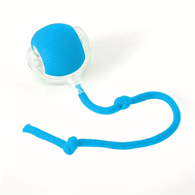 Cat Toy Ball with Tail Rope, Interactive Smart Rolling Ball