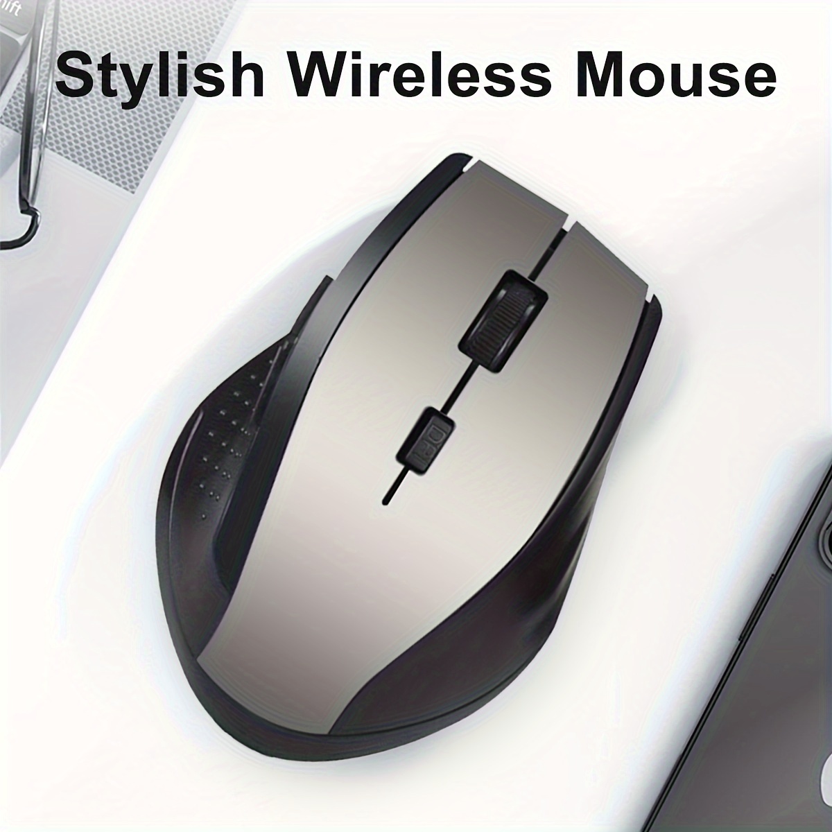 

2.4ghz Wireless Gaming Mouse With Usb Receiver - Compatible With Pc & Laptop, Supports Windows 7/2000/xp/vista