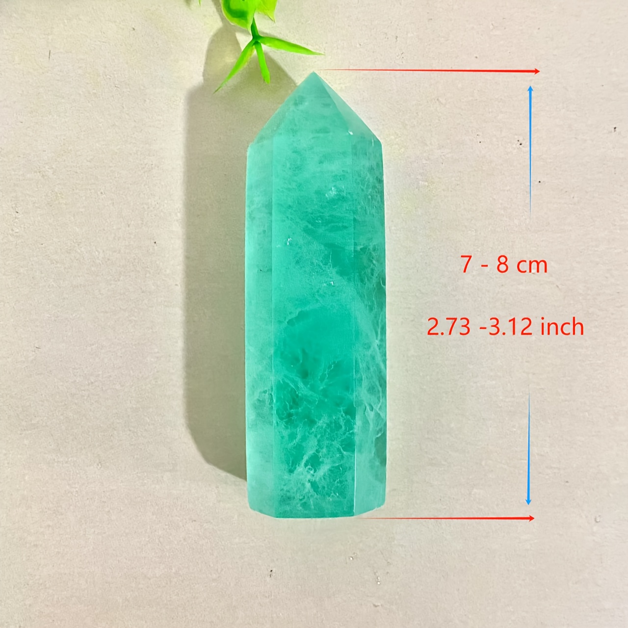 1pc Green Fluorite Shi Ying Ornaments For Home Decoration. Desktop Decoration
