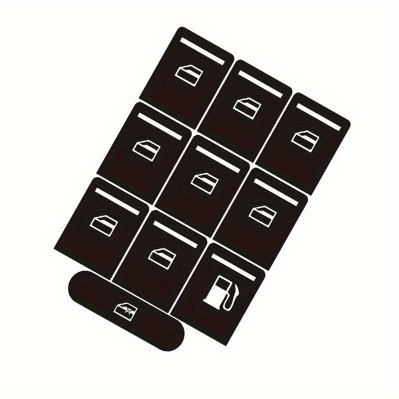 Repair Sticker For Golf V Touring 2002-2008 Window Buttons