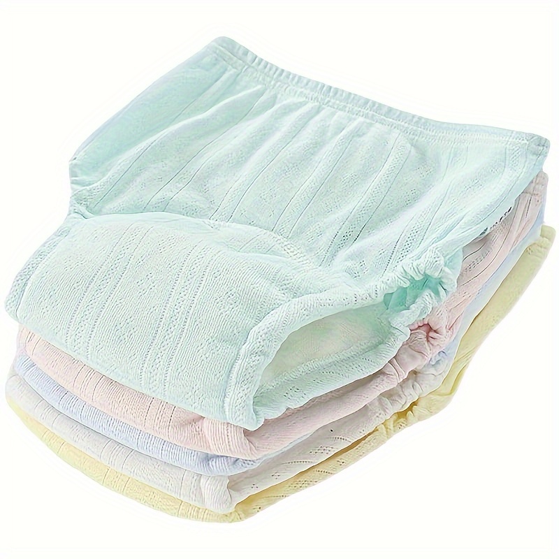 2pcs   training pants leakproof washable diaper shorts for boys girls summer lightweight design assorted colors details 0