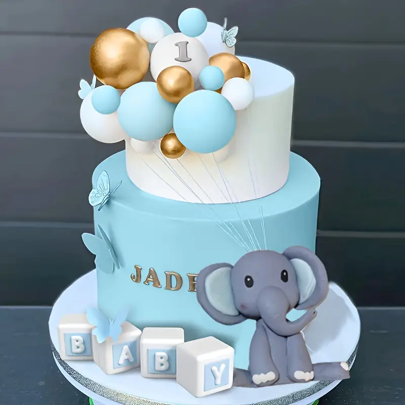 cake topper mini elephant cake decoration Temu