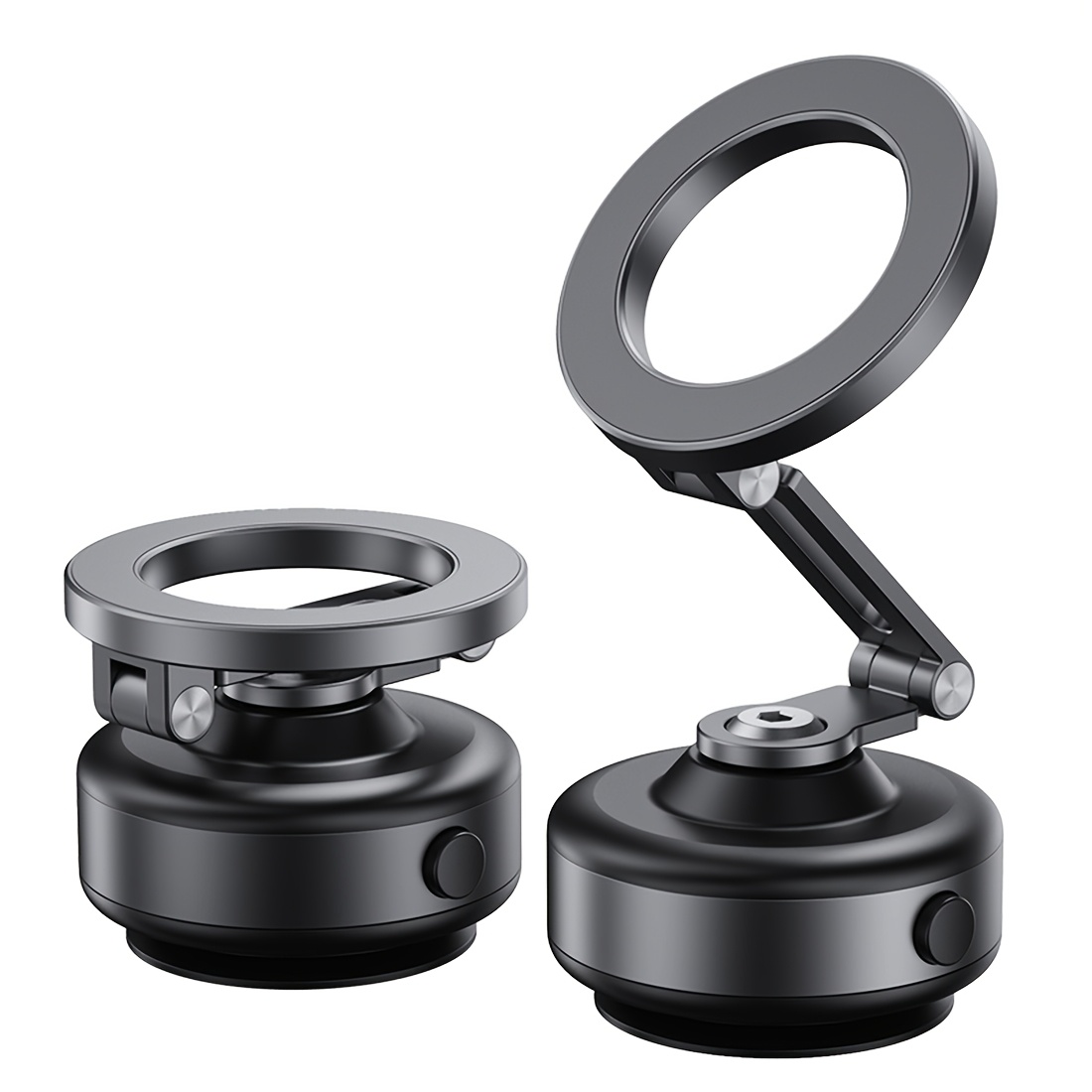 dark grey   with 360 rotation durable aluminum alloy strong   adjustable stand for iphone and   devices   live streaming in         magnetic loop car mounting adjustable stand durable mounting car mount holder
