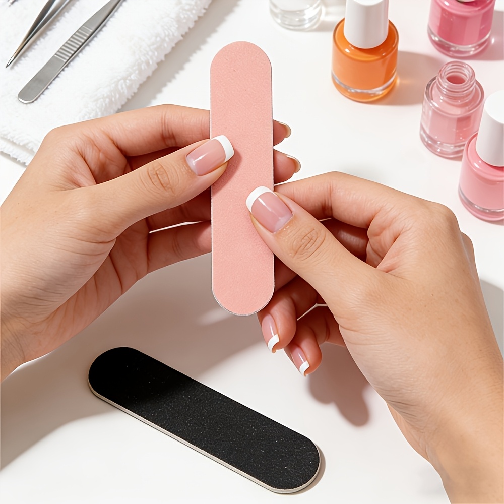 60pcs Mini Double-Sided Nail File Set