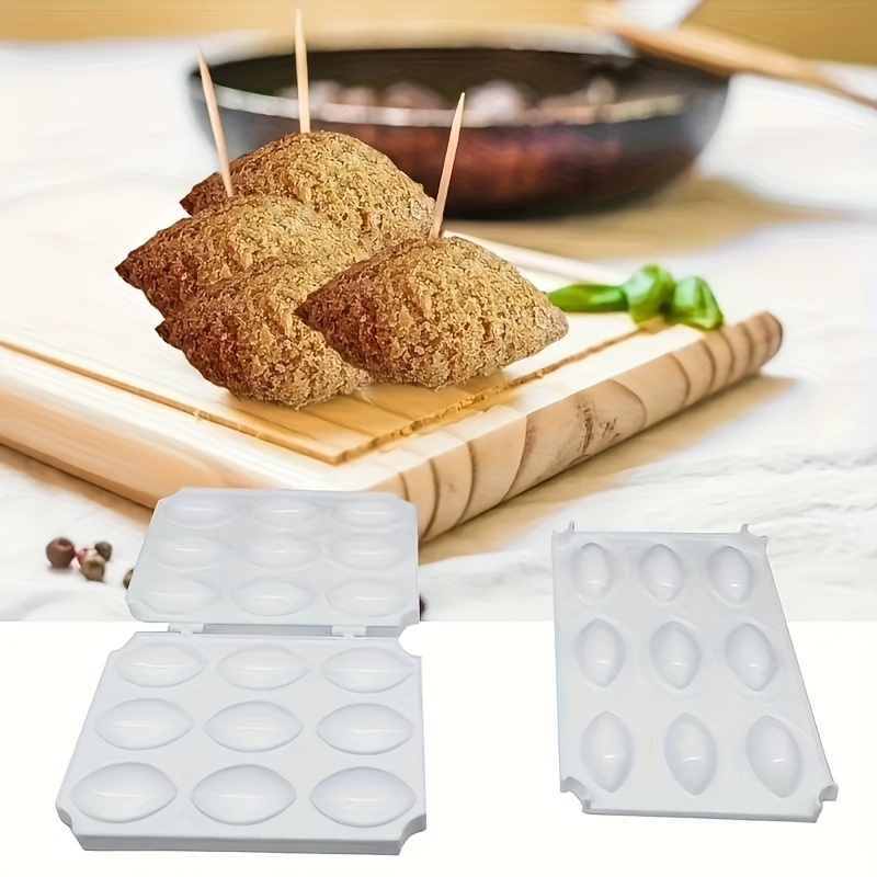 

1 Set -grid Maker - Kitchen Tool For Perfect Meatballs, Cakes, And Desserts - Abs Plastic, White - & Consistent Shaping, Maker Tool