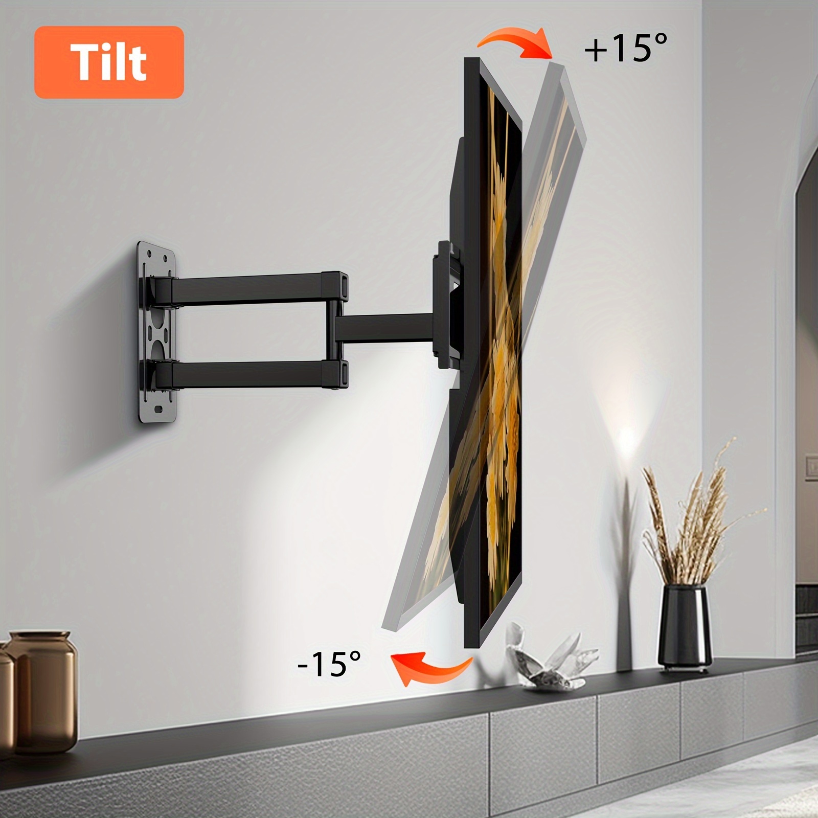 新品】TK-8 壁掛金具 65インチまで対応 上下チルト式