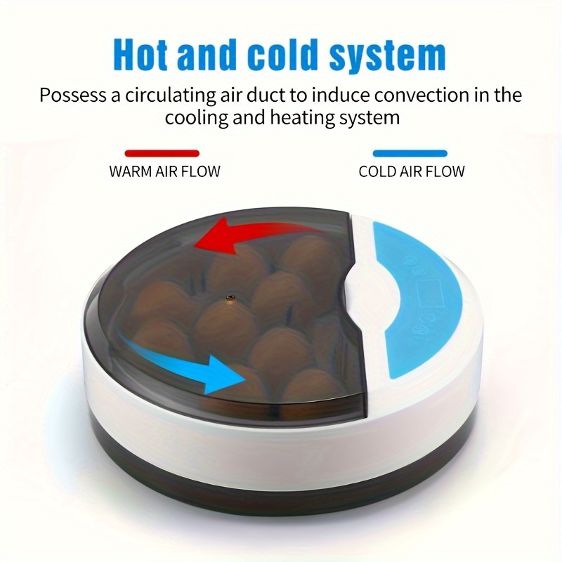 

Egg Incubator - 9 Incubator Air , Heating, Led Egg Poultry Incubator For , And Turkey Hatching