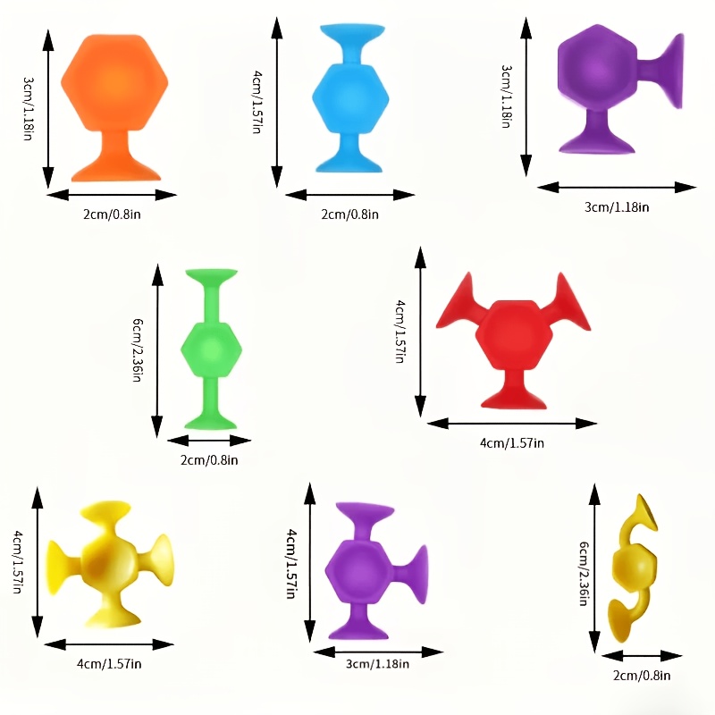 28 Suction Cup Sensory Toys for Kids